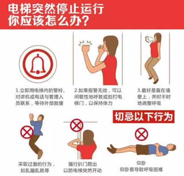 玉林一女子遭遇“電梯驚魂”2小時(shí)！電梯內(nèi)被困該如何自救？  第3張